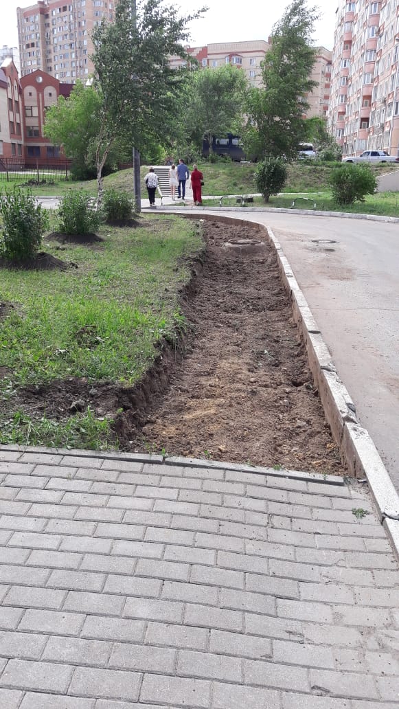 В рамках программы по благоустройству дворовых территорий в Московской области